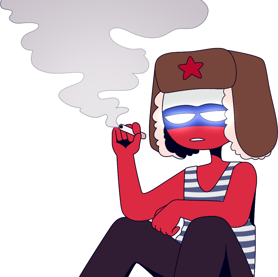 I drew Russia! Planning on drawing China next : r/CountryHumans