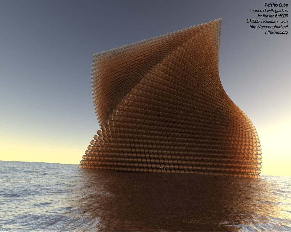 Twisted Cube by greenhybrid