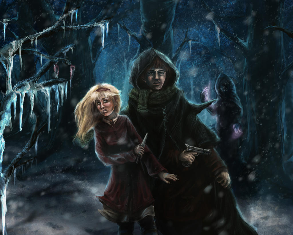 Gabriel and Falahil by calthyechild
