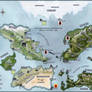 North Leikese custom fantasy map