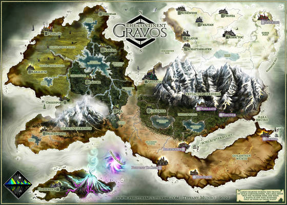 The Continent of Gravos
