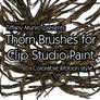 10 Thorn Brushes for Clip Studio Paint