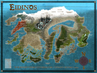 Eidinos Fantasy Map Commission