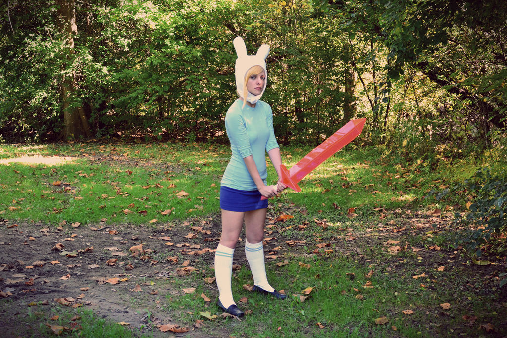 Adventure Time: Fionna, ready for battle by thatsthatonegirl on DeviantArt