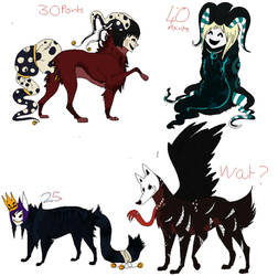 Masked monster adopts