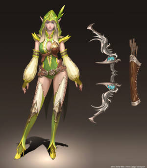 Archer Bella concept art