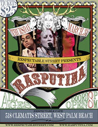 Rasputina Flyer Design