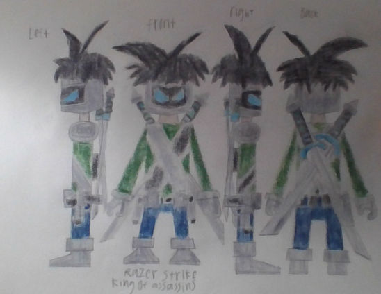 Deviantart Razer Kid Razer Strike Character Sheet by Thrillerblast on DeviantArt