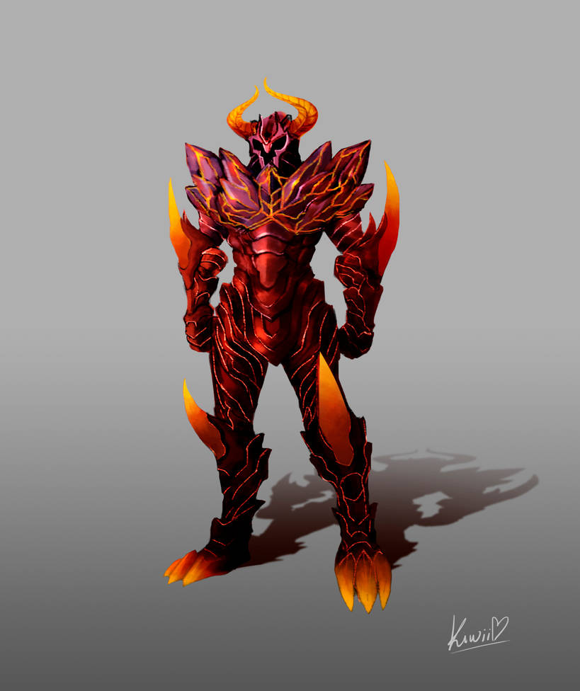 Magma Warrior by hainguyen2310 on DeviantArt