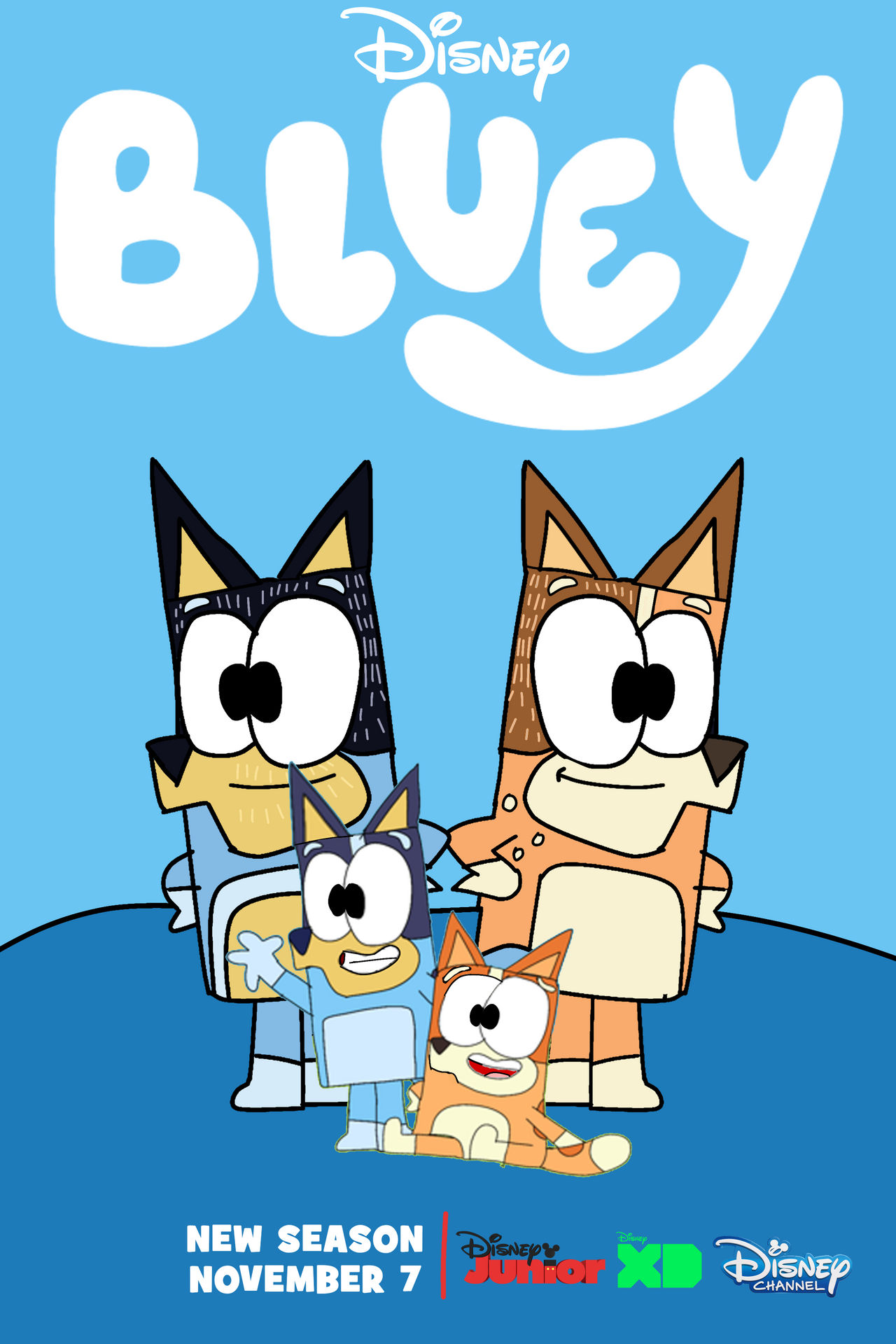 Bluey Season 3 Is Now On Disney Junior By BlueyChristineHeeler On bluey-season-3-is-now-on-disney-junior-by-blueychristineheeler-on