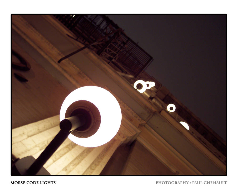 Morse Code Lights by redapex on DeviantArt