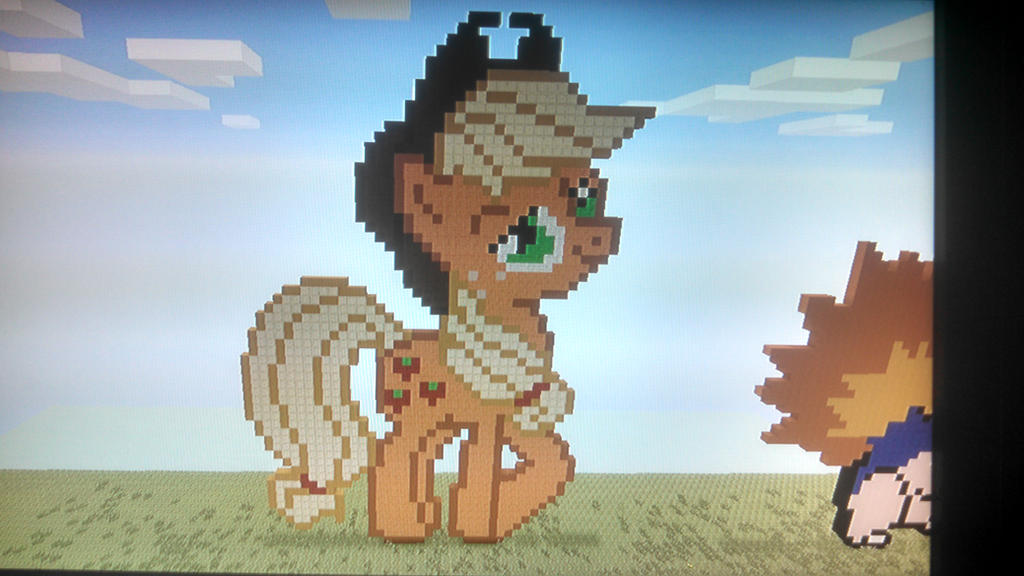 Peperjack Minecraft Minecraft Apple Jack by Flutterbelle259 on DeviantArt