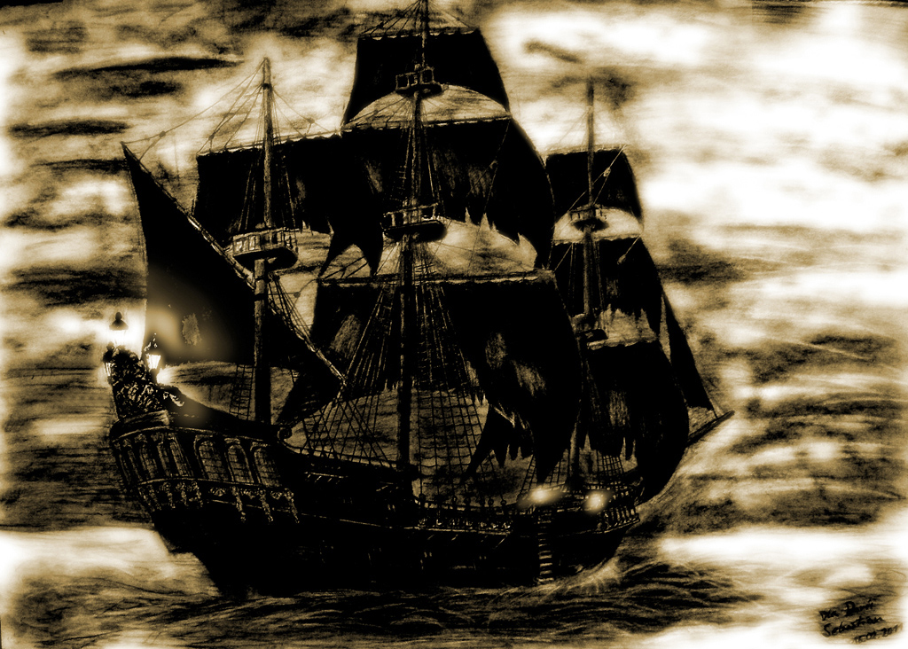 the black pearl art