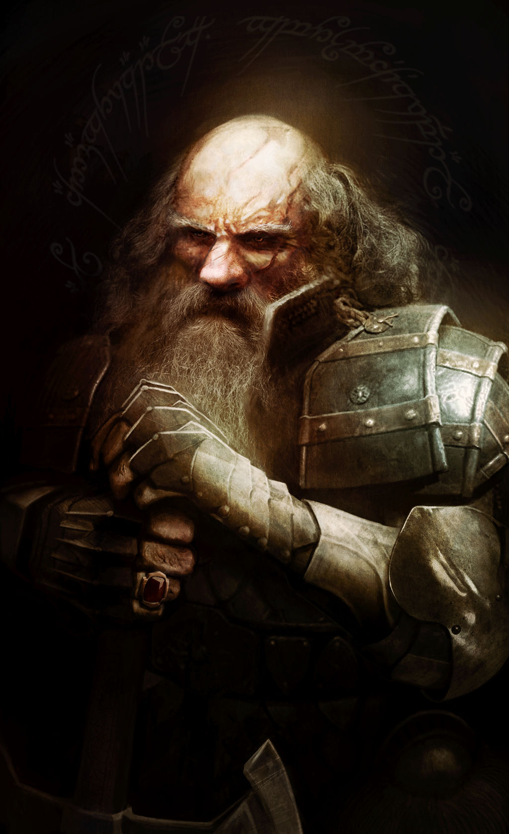 Thrain the Second, son of Thror by Leone-art on DeviantArt