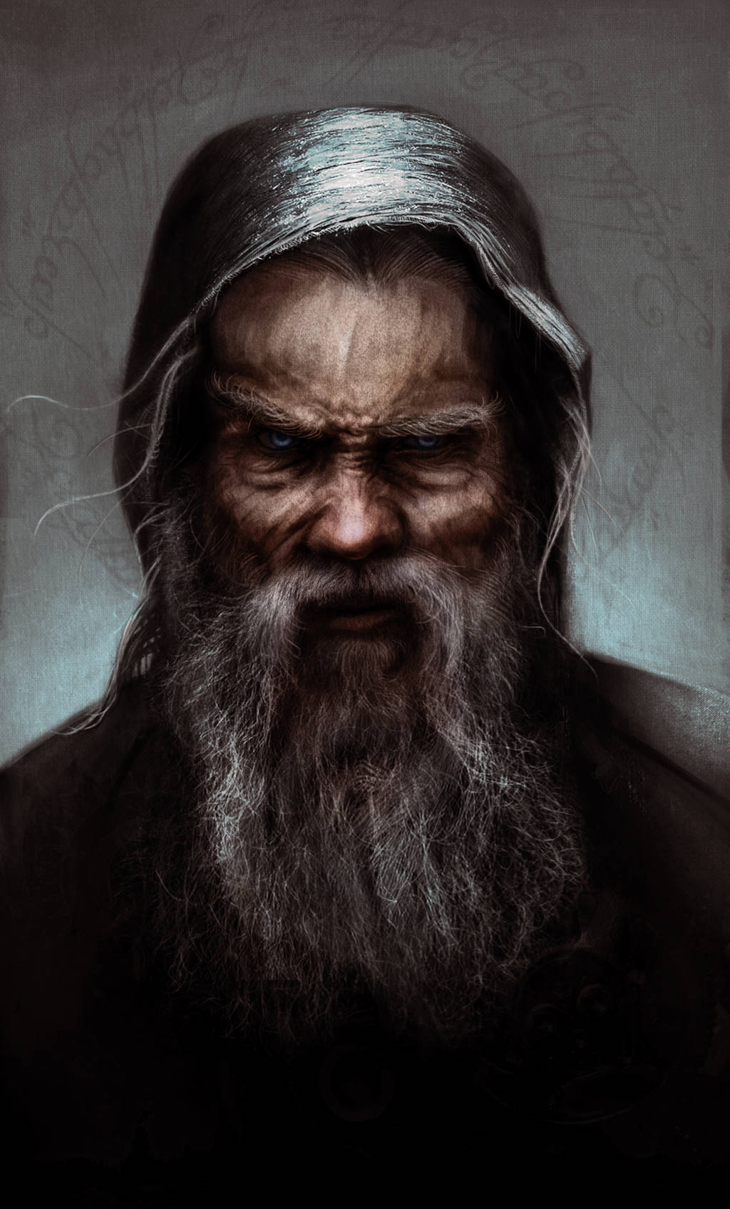 Saruman as Sharkey by Leone-art