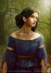 Luthien's gaze by Leone-art