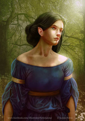 Luthien's gaze by Leone-art Luthien's gaze by Leone-art