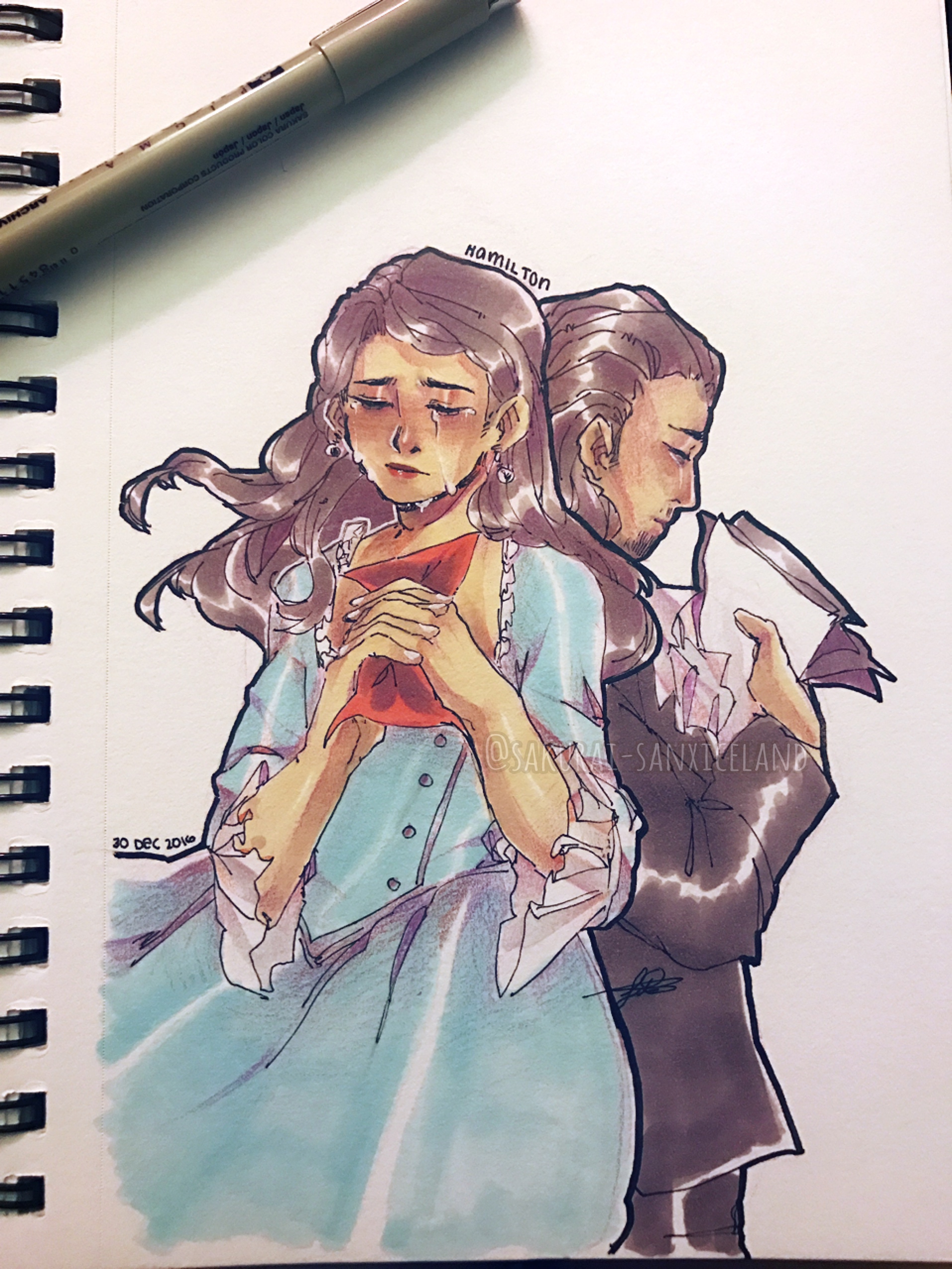 Hamilton: Eliza and Alexander