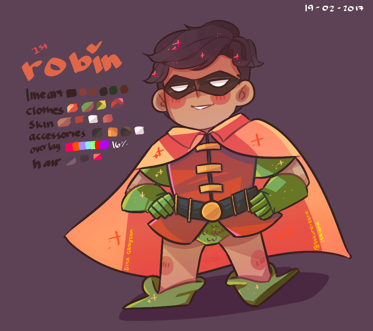 Dc Robin Dick Palett