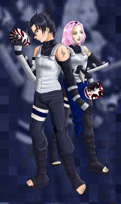 Sasuke and Sakura again