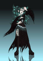 Trad goth Miku