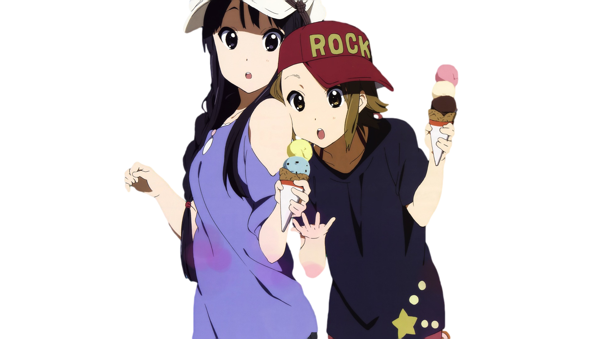 K-ON! Mio and Ritsu render