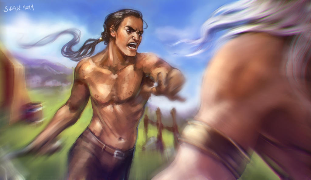 Brian Deviantart Fight fight by alenaswan on DeviantArt