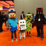 Minecraft Cosplays at C2E2 2013
