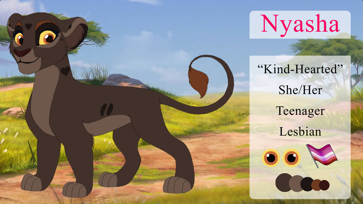 Nyasha - The Heart by LunaTheConqueror on DeviantArt