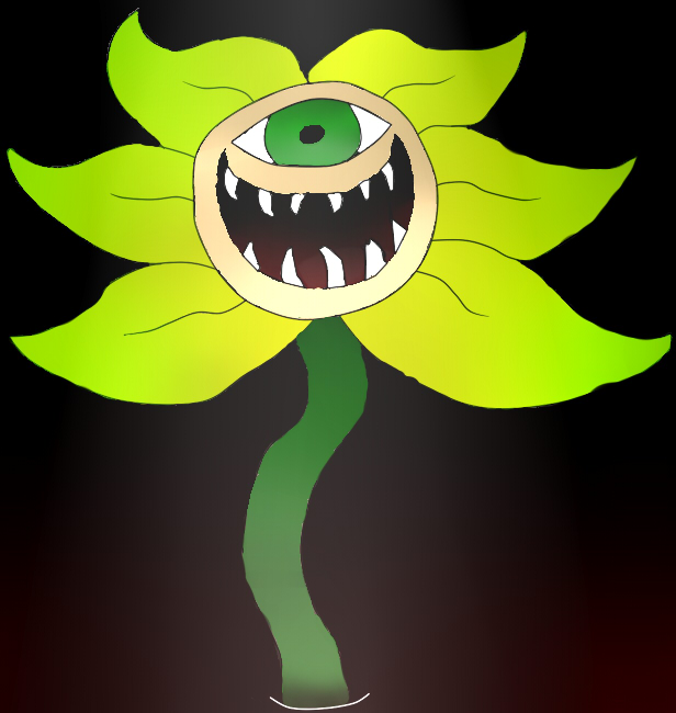 Flowey Strangle HorrorTale Flowey by KoxPool on DeviantArt