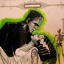 Frankenstein and his Bride.