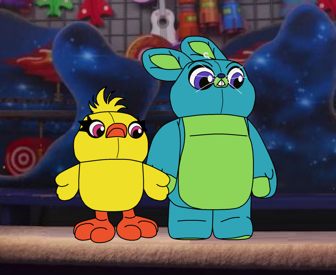 Ducky Pathways Bunny and Ducky by JOSELOHYENA on DeviantArt