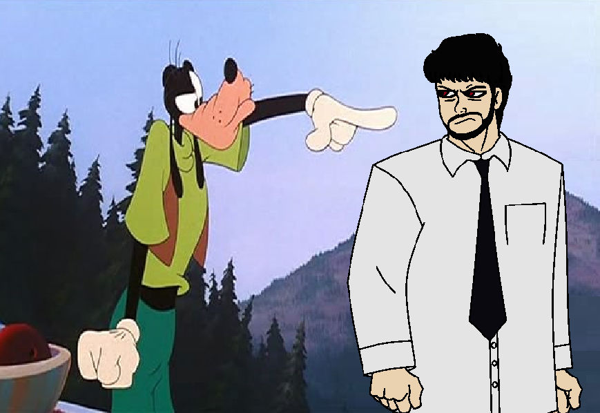 Goofy Vs Kross by JOSELOHYENA on DeviantArt