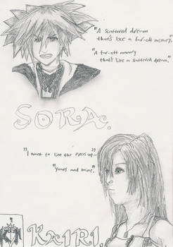 Sora and Kairi