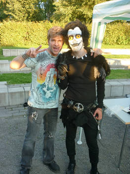 Vic and Ryuk the Shinigami 8D