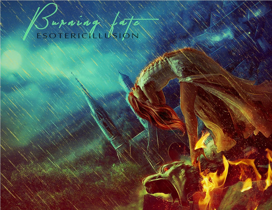 Burning Fate by WhimsicalBlue Burning Fate by WhimsicalBlue