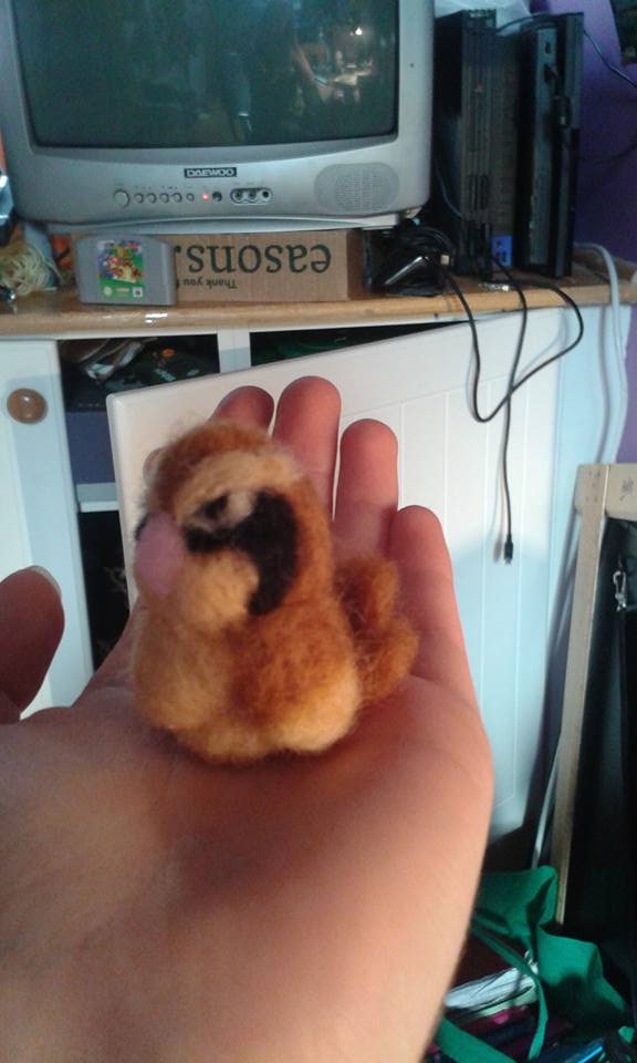 Pidgey Poke-Puff felty