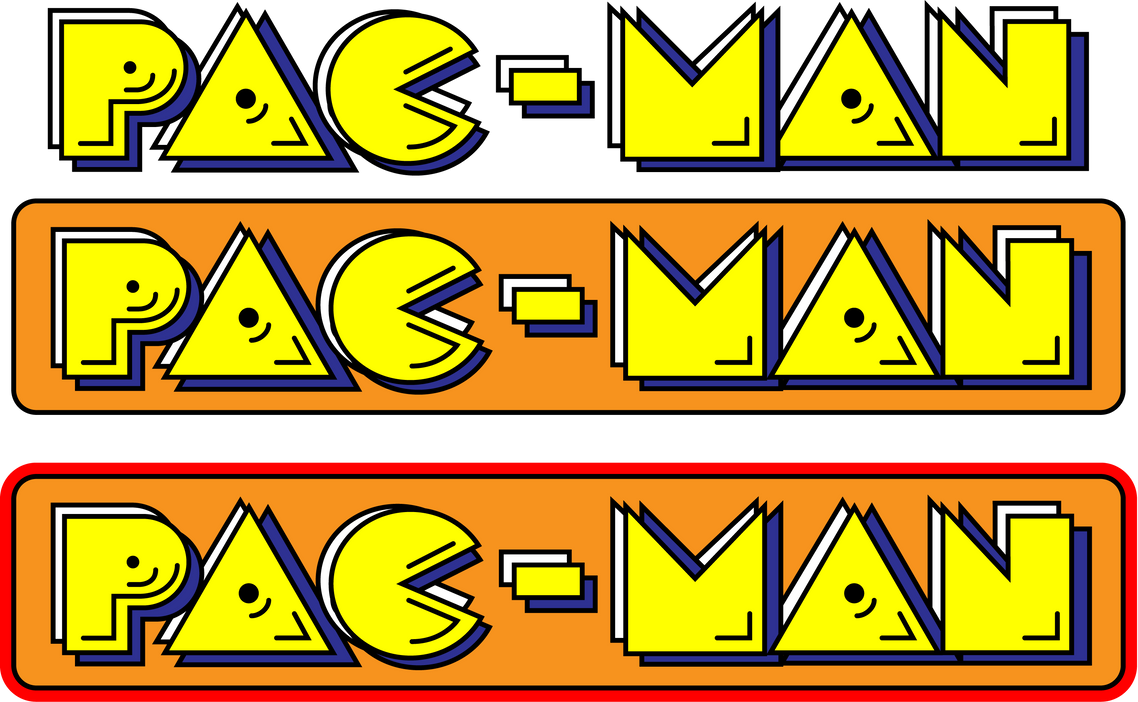 Pac Man Logos 01 By DHLarson On DeviantArt