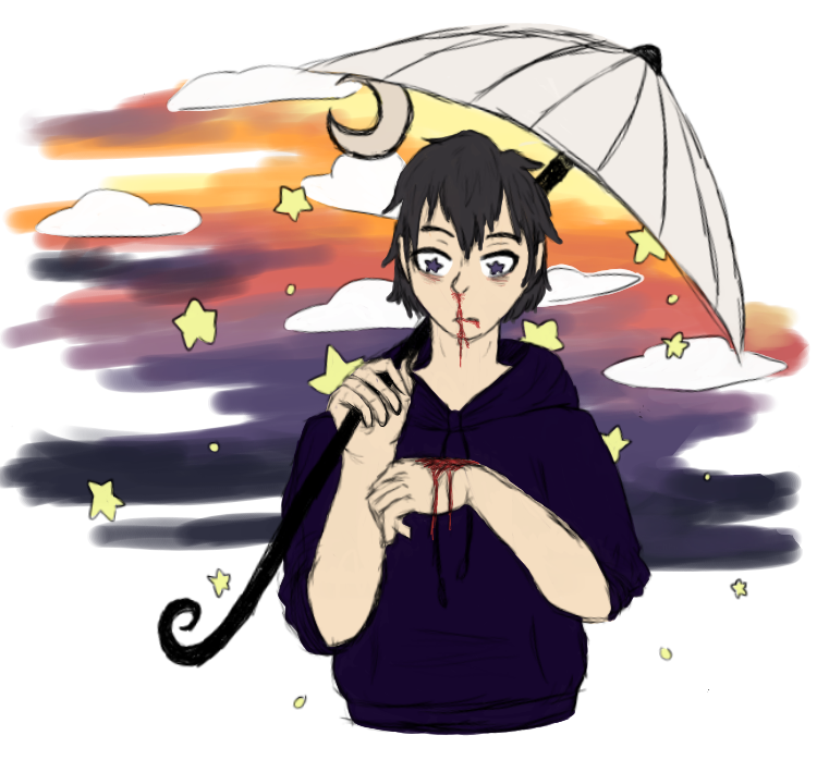 Blood raining through the Dusk by SketchyBecky on DeviantArt