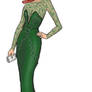 Poison Ivy Oscars Gown