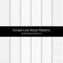 Simple Line Vector Patterns (SVG)