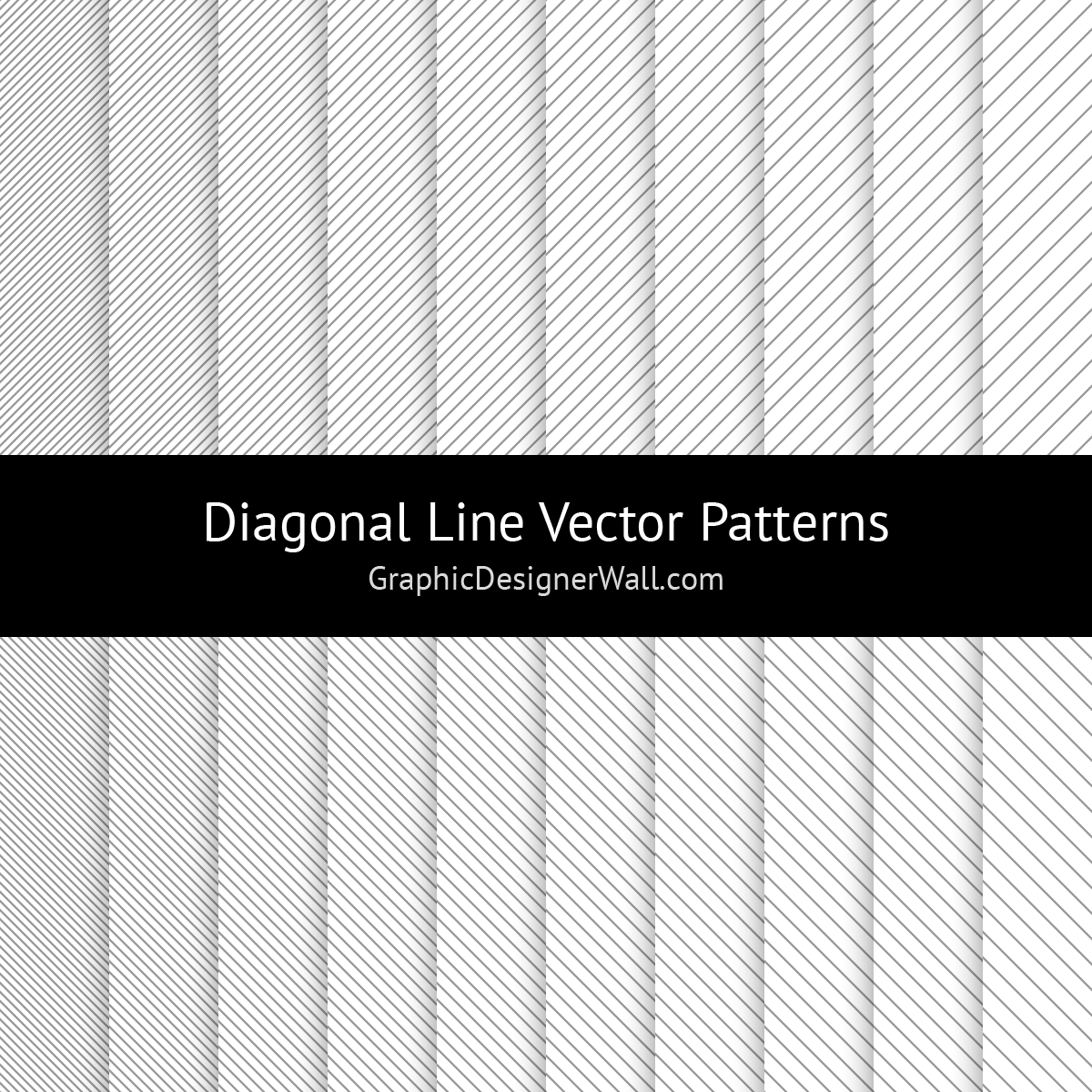Diagonal Line Vector Patterns (SVG) by GraphicDesignerWall on DeviantArt