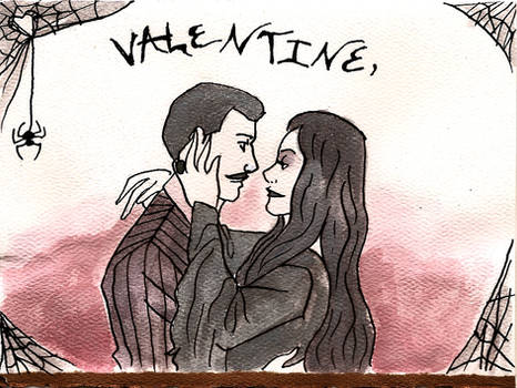 Addams Family Valentine