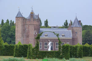 Stock, Castle Assumburg Heemskerk