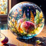 Autum in a crystal ball