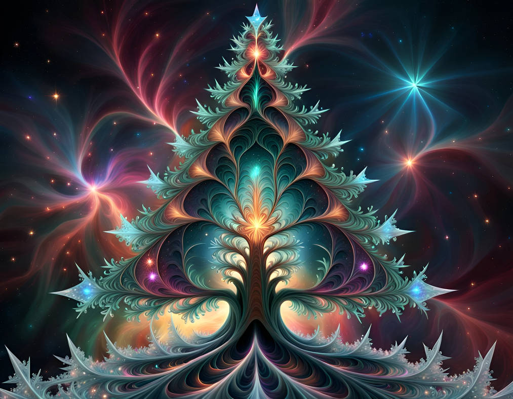 A fractal tree by FractalCaleidoscope on DeviantArt