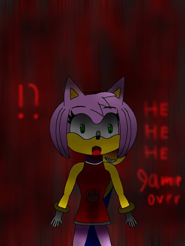 Amy and Sonic.exe by WolfKIce on DeviantArt