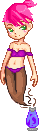Genie in A bottle Baby by DEmOND0ll1E