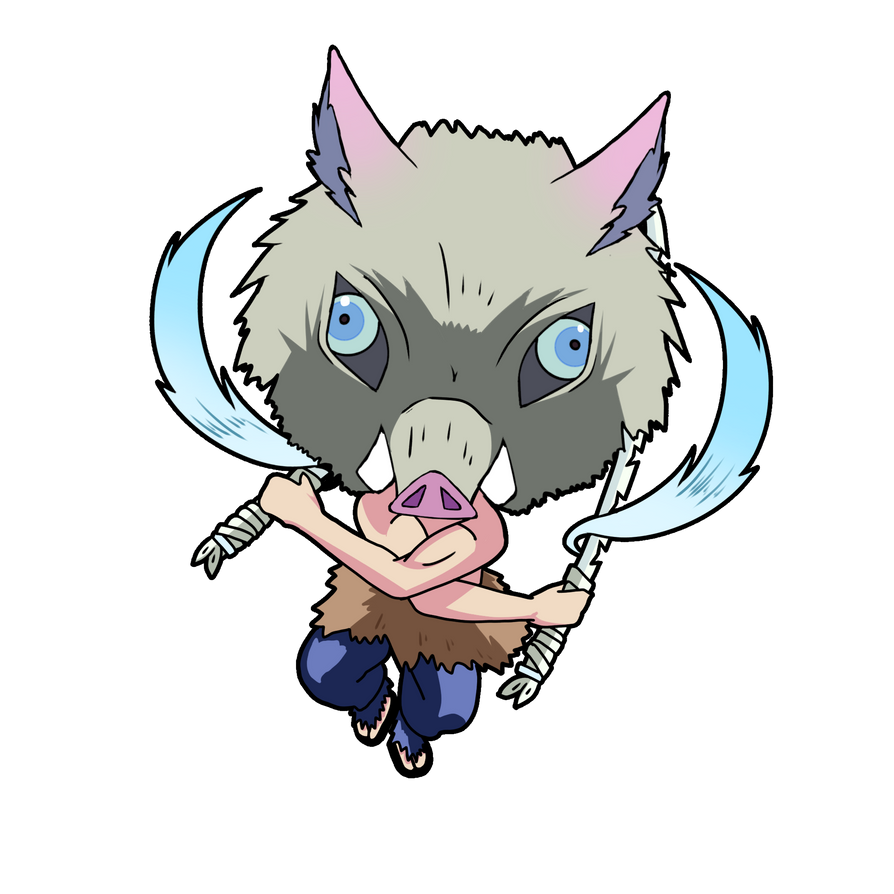 inosuke chibi by Merthony on DeviantArt