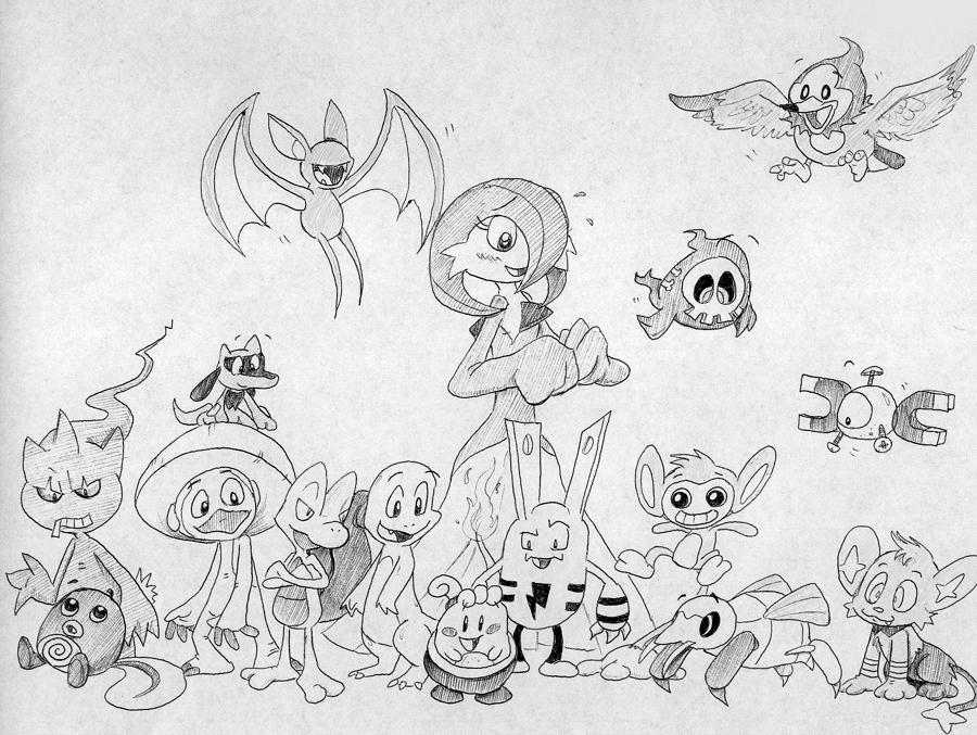 PKMN Group by cailencrow on DeviantArt
